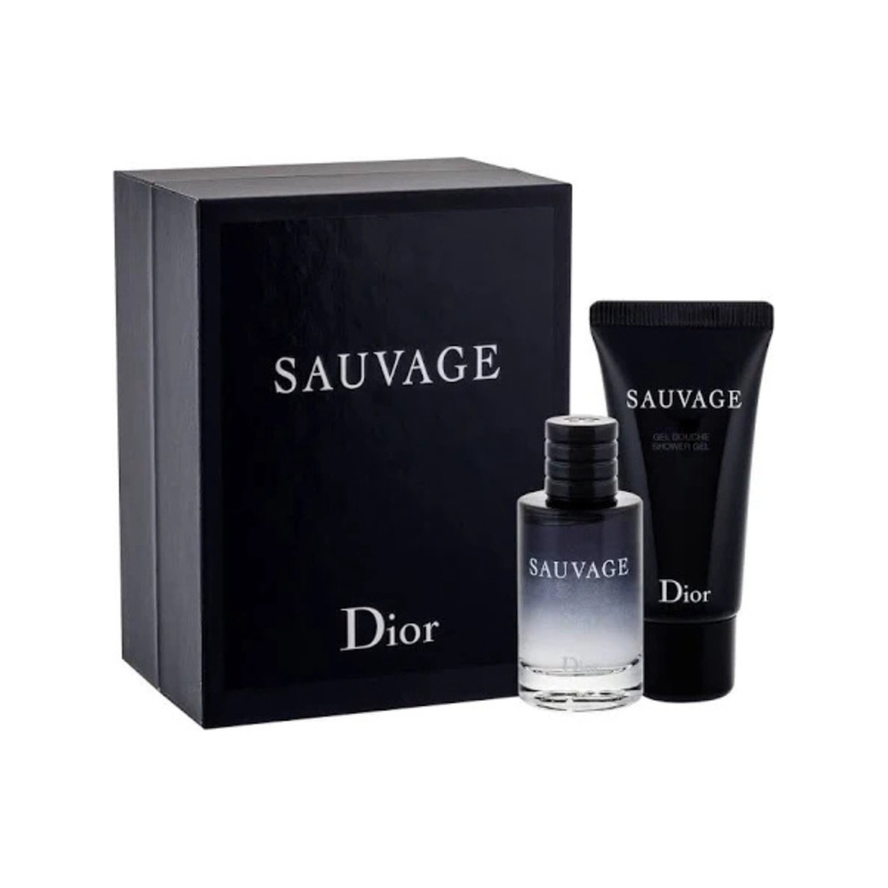 Dior Sauvage Mini Set for Men Cologne 5ml and Shower Gel 20ml